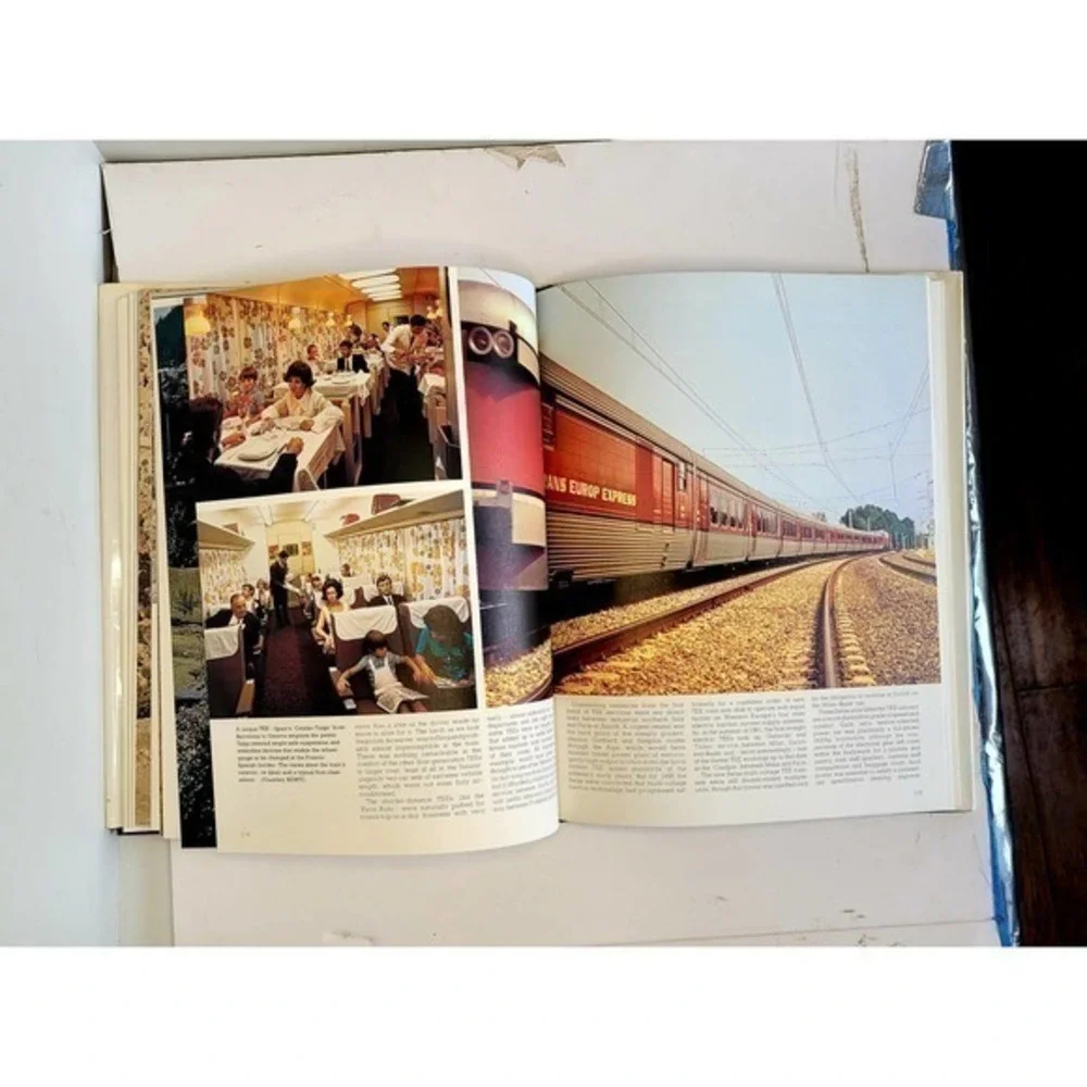 Luxury Trains of‎ the World by Georffrey Freeman Allen, 1979 Hardcover Books